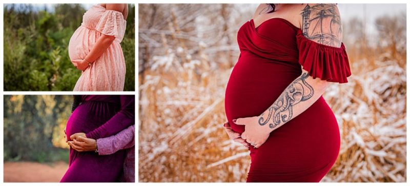 detail bump photos of colorado springs maternity portraits