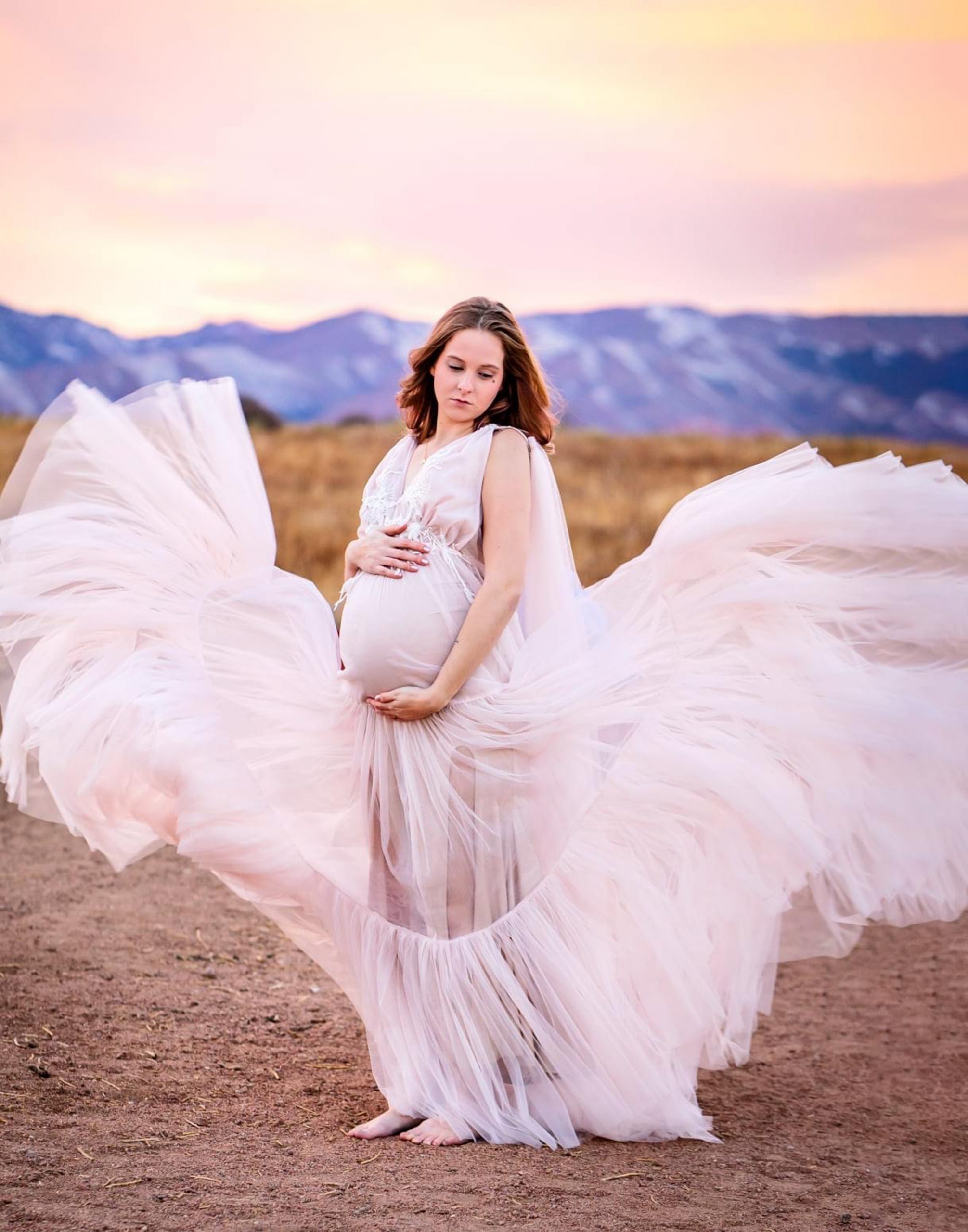gorgeous mom maternity session 