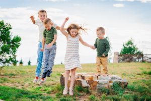 children playing in colorado